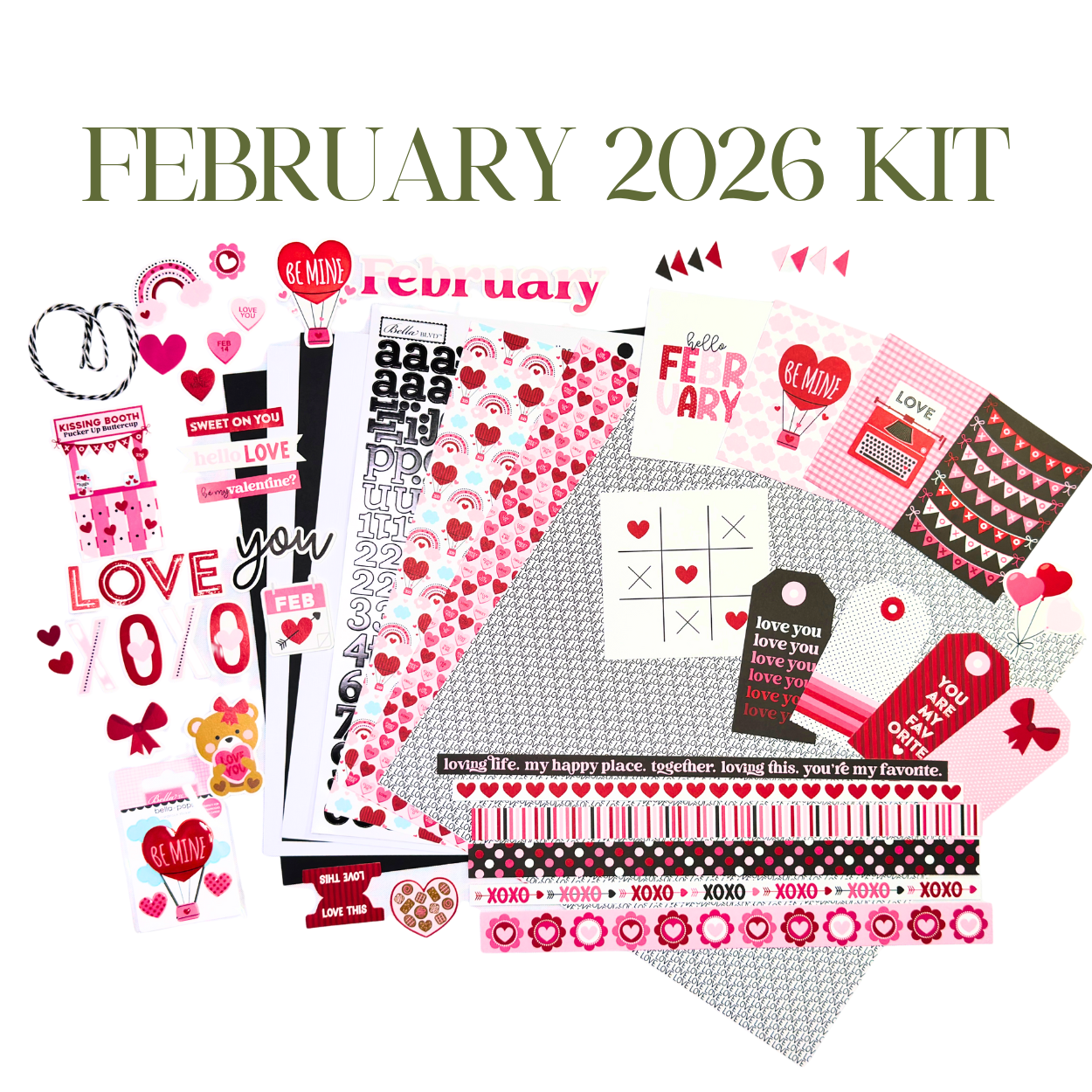 Scrapbooking Subscription | Monthly Memory Keeping Kit