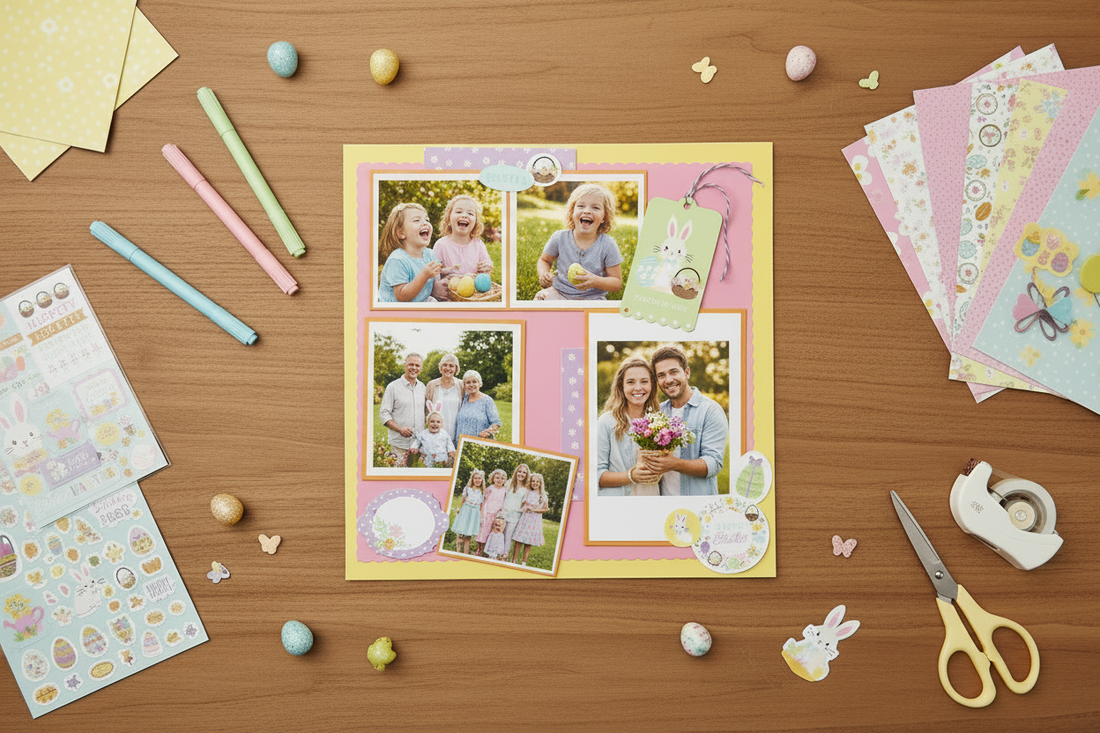 April Scrapbook Kit Ideas: One Kit, Endless Possibilities