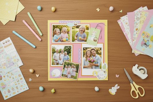 April Scrapbook Kit Ideas: One Kit, Endless Possibilities
