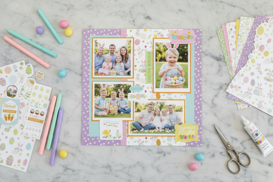 April Scrapbook Photo Ideas, Page Titles, and Journal Prompts