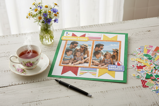 Before Summer Slips Away: 6 Summer Scrapbook Layouts Worth Creating