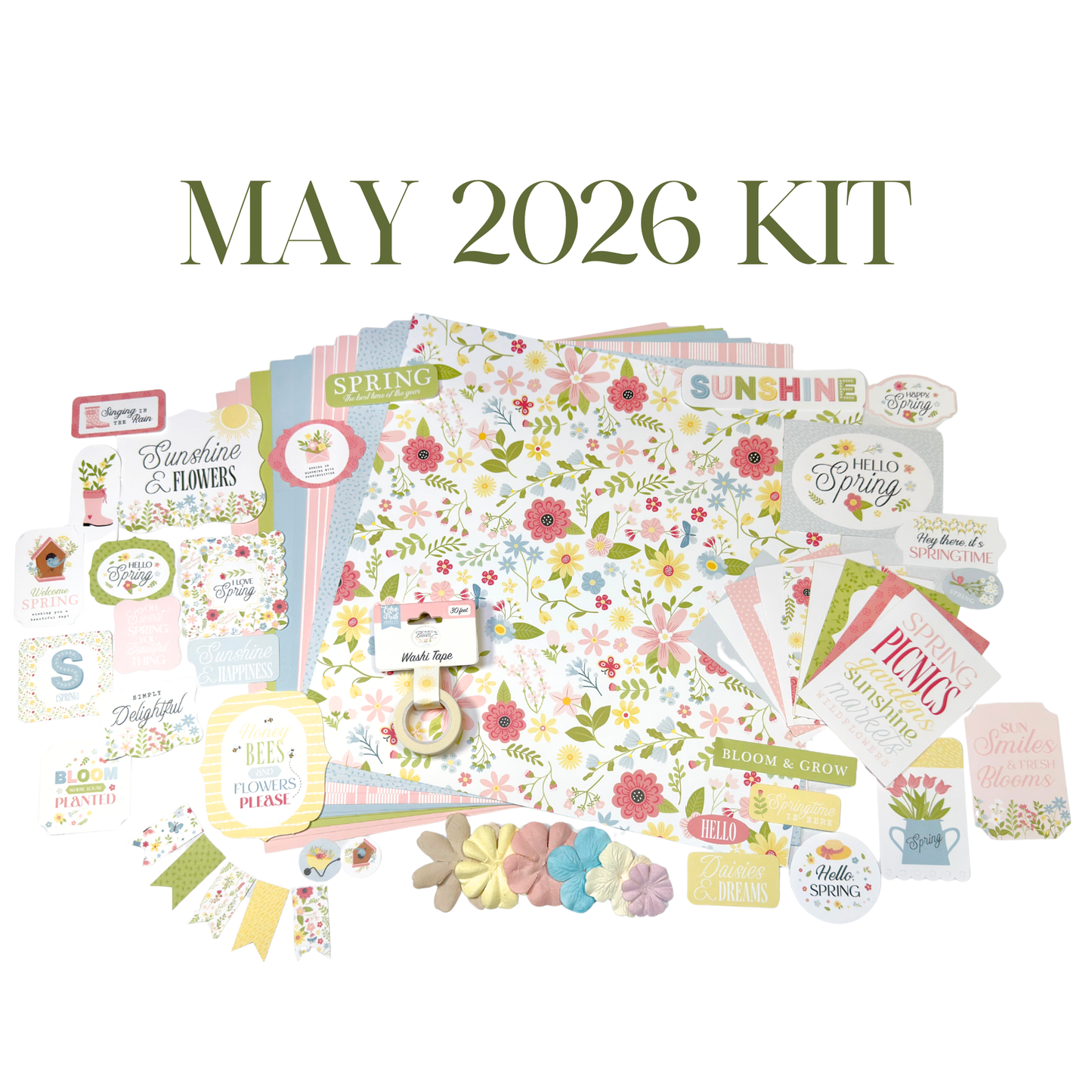 Scrapbooking Subscription | Monthly Memory Keeping Kit